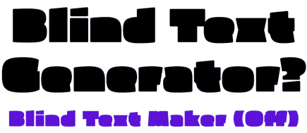 Pufff OT Features - Blind Text Maker