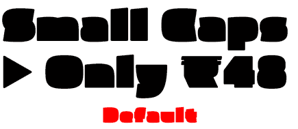 Pufff OT Features - Small Caps